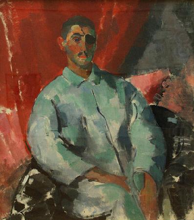 Rik Wouters Self-portrait with Black Bandage china oil painting image
